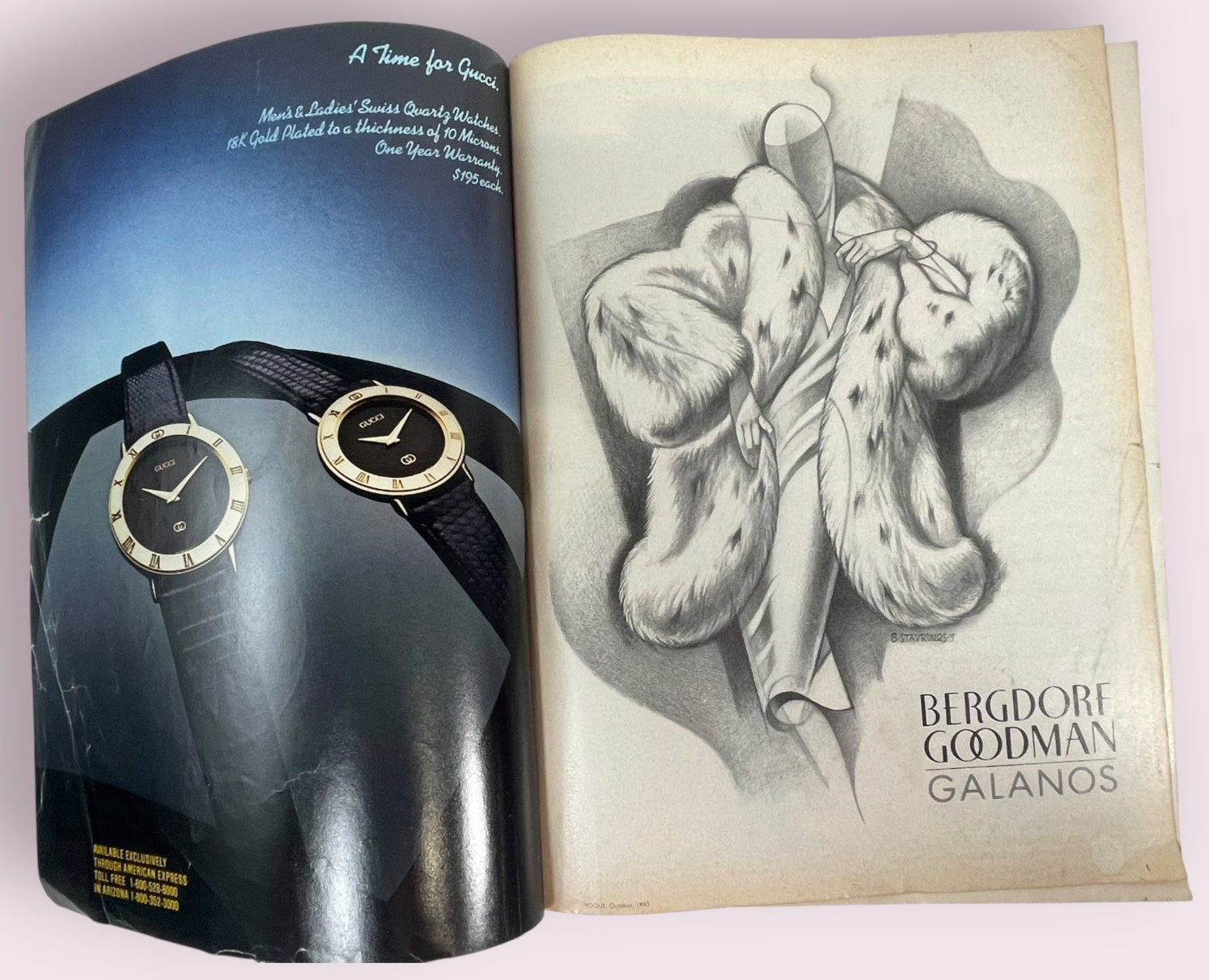 Vogue – Octobre 1983 avec Brooke Shields sur la couverture emblématique de Richard Avedon