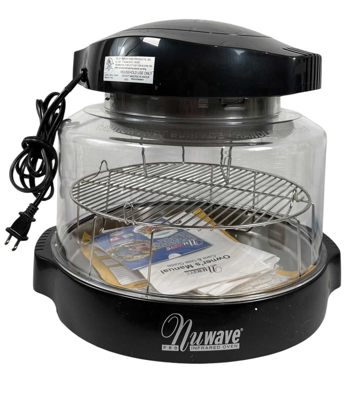 Infrared Pro Plus Oven – NuWave 20602 w/ Stainless Extender, No Carrying Bag