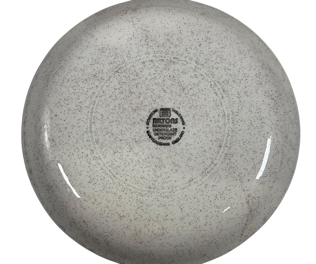 Vintage Biltons Ironstone 12-Piece Dinnerware Set – Retro Starburst – Staffordshire, England – 1960s/70s