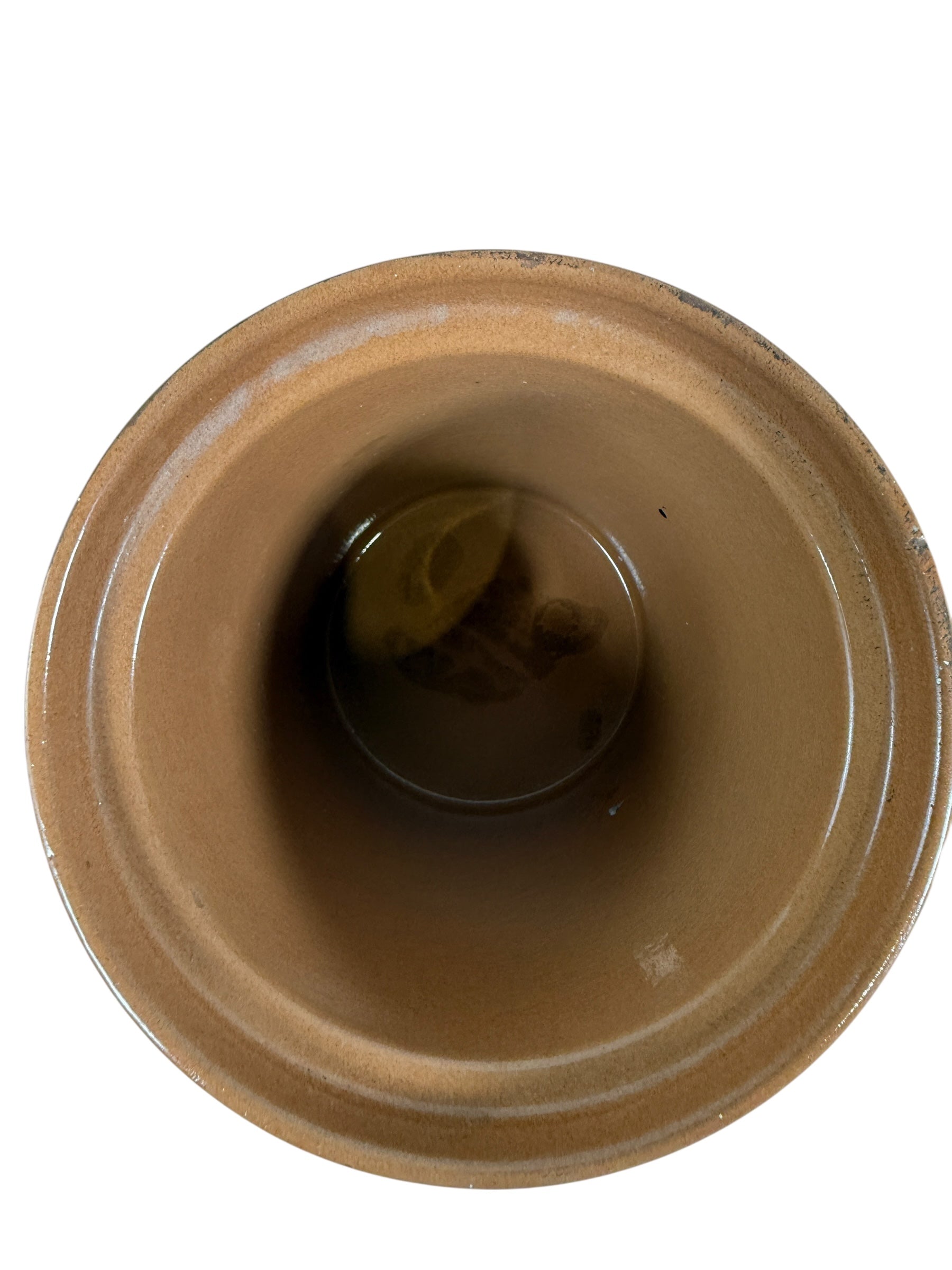 Vintage Italian Ceramic Canister Set of 4 – Mustard Yellow – Mid-Century Kitchen Storage