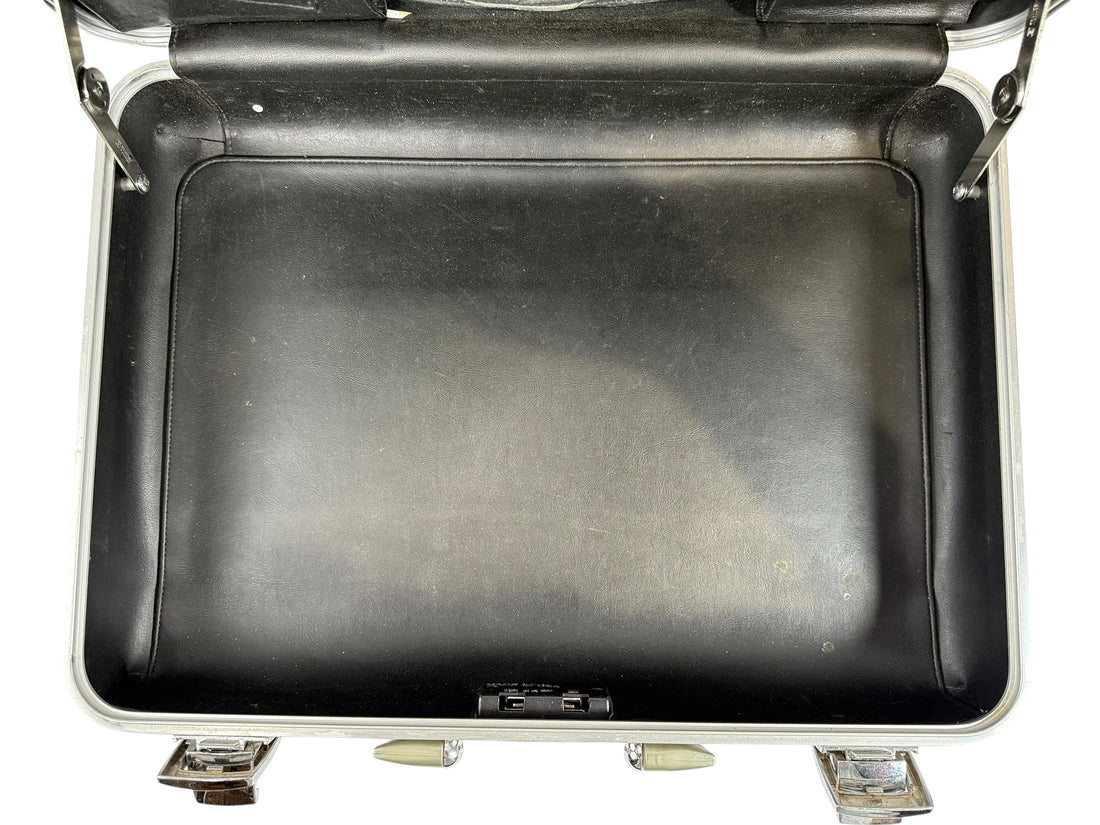 Vintage Zero Halliburton Aluminum Attaché Case – Combination Lock, File Dividers