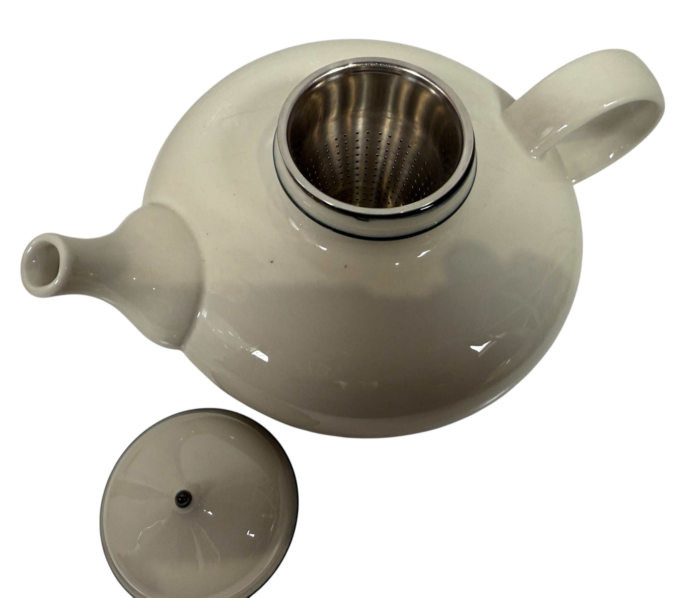 1960s Rörstrand POP Teapot – Inger Persson Mid-Century Modern, Sweden