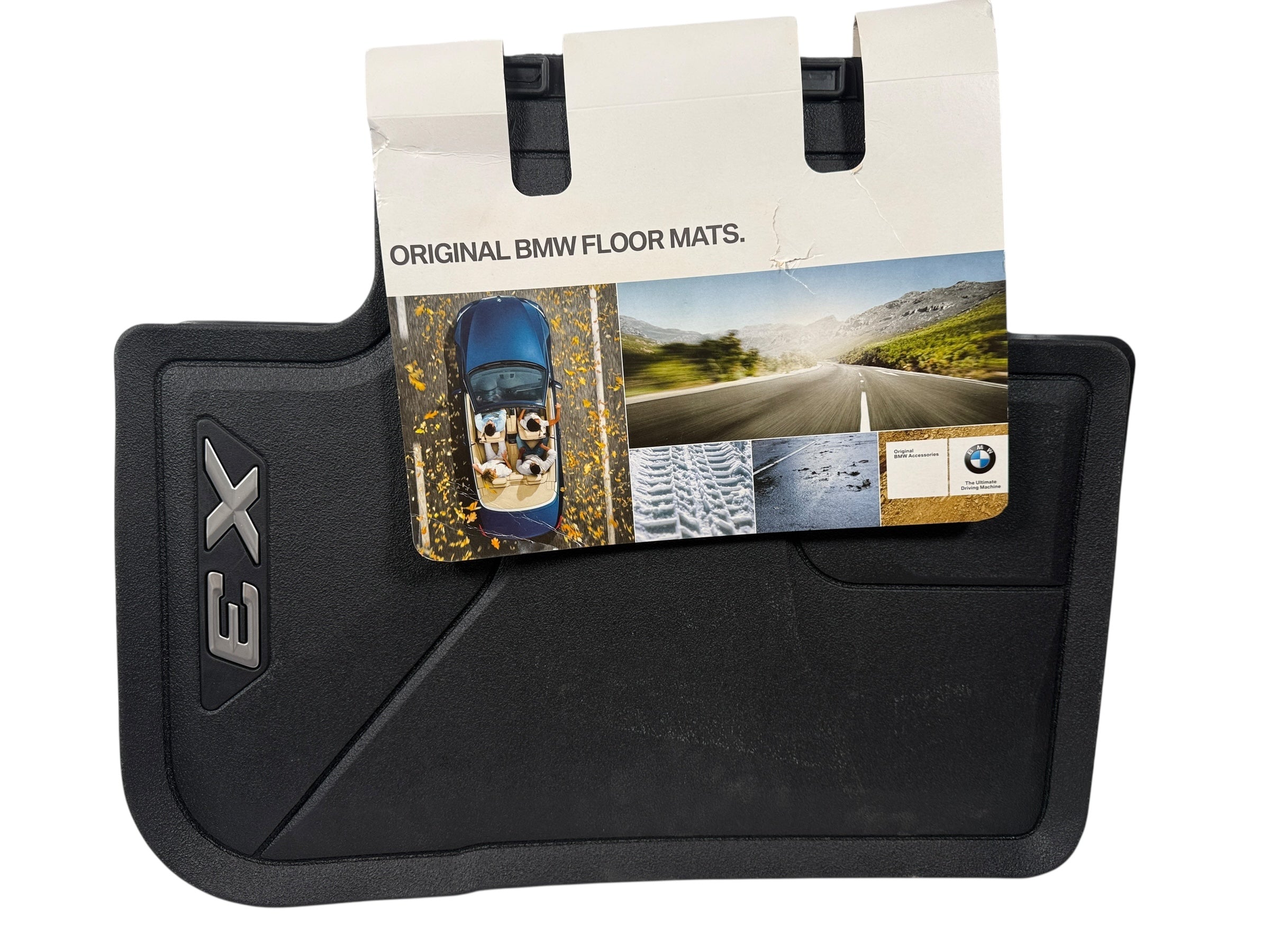 BMW X3 OEM Rubber Floor Mats – All-Weather 4-Piece Set - NEW