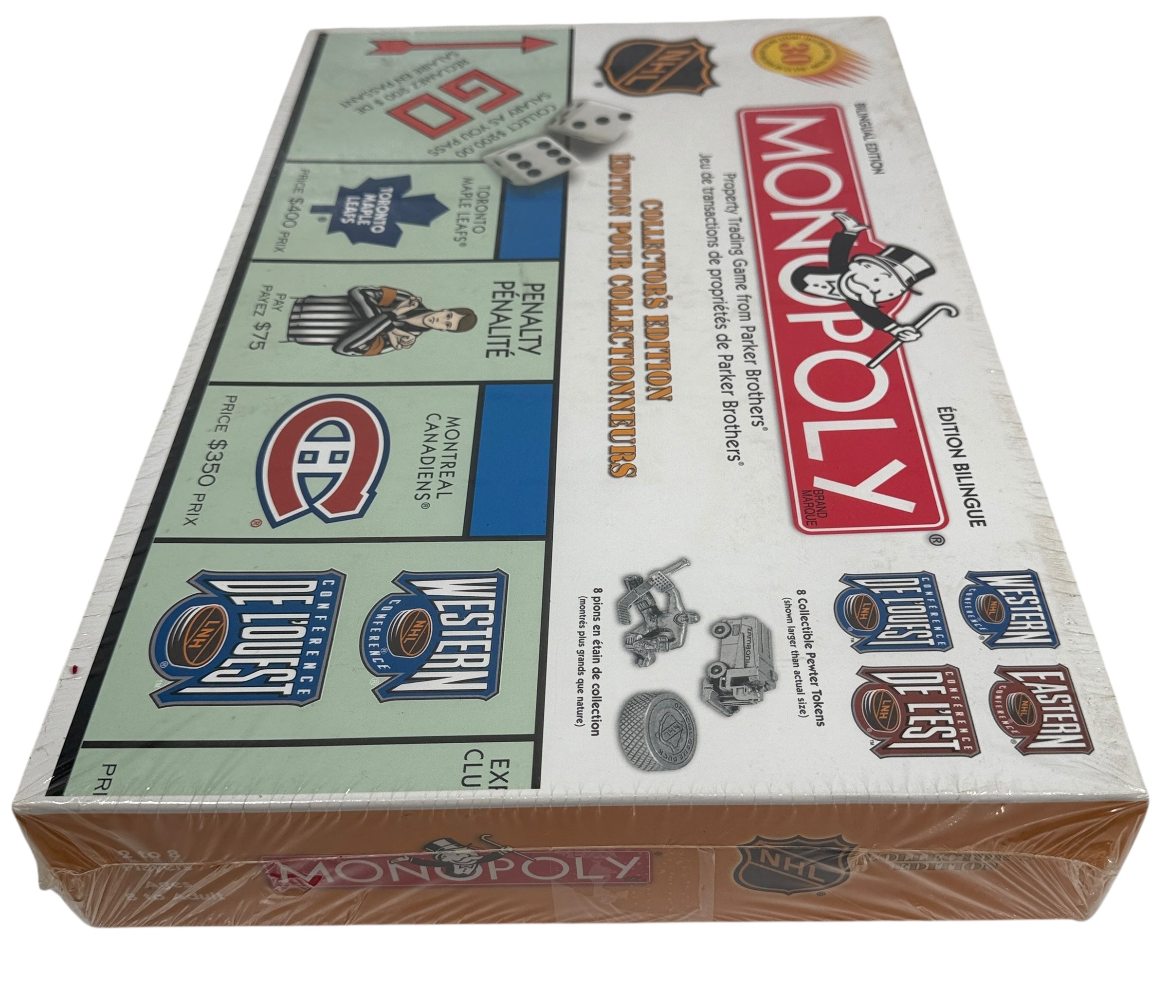 1999 NHL Monopoly Collector’s Edition – Bilingual, Sealed