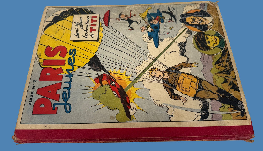 Album Paris Jeunes n°2 – Bande dessinée française vintage 1946-47