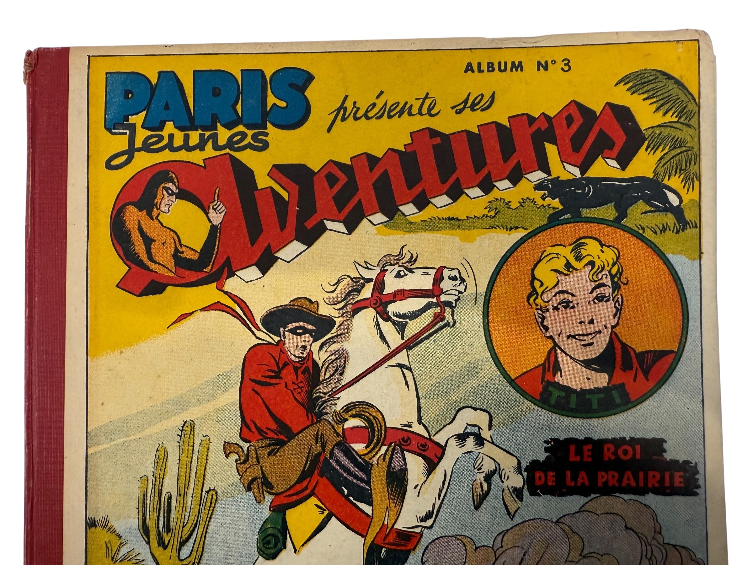 1947 Paris Jeunes Aventures Album n°3 – Le Fantôme du Bengale