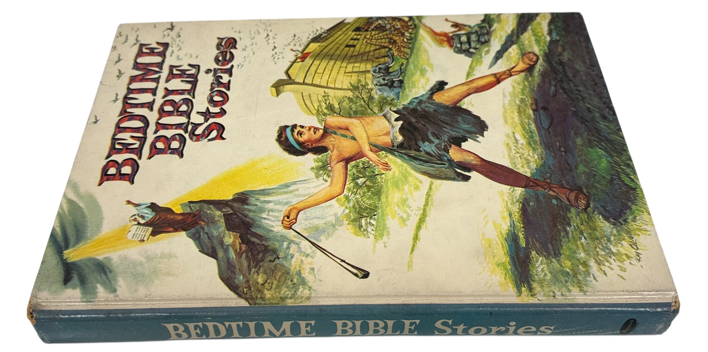 Vintage 1960s Whitman Bedtime Bible Stories – Illustrated