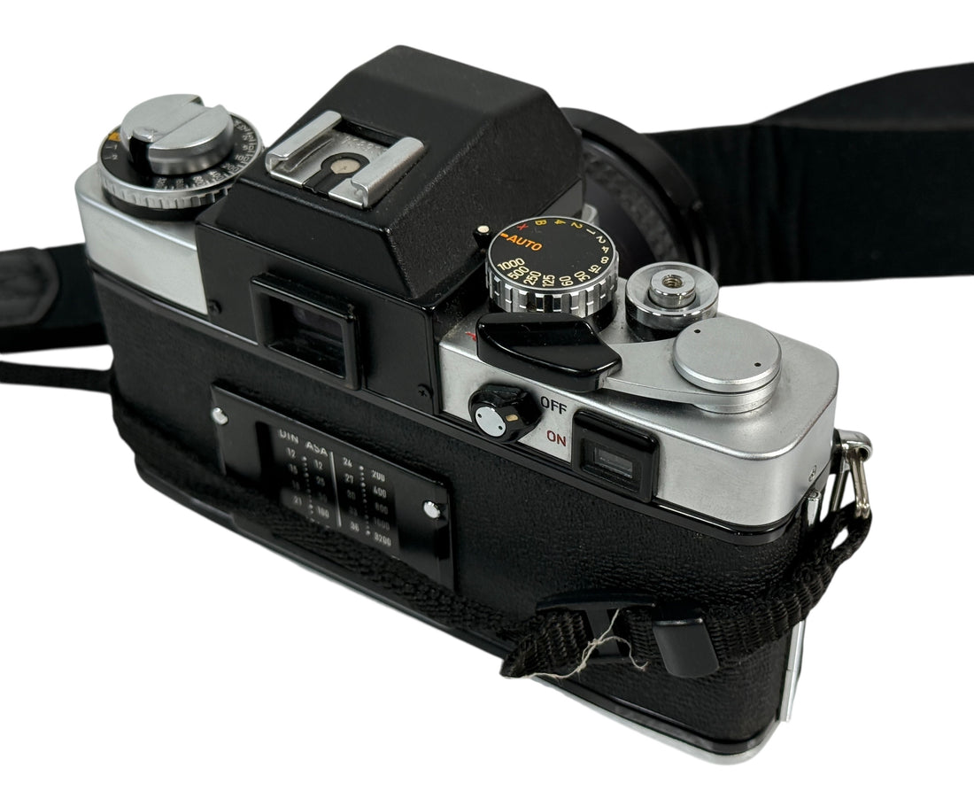 Minolta XE-5 35mm SLR Film Camera with Promaster 50mm f/1.7 Lens – AS-IS