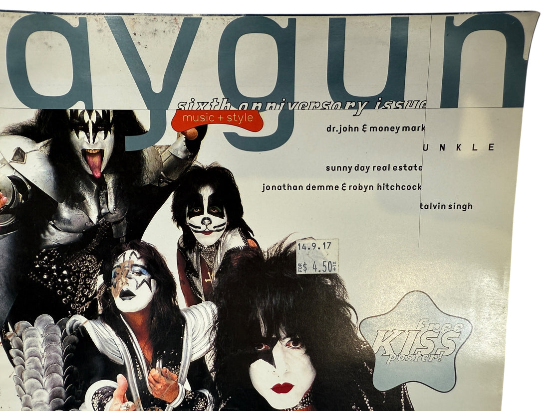 Ray Gun Magazine No.60 – KISS Cover 6th Anniversary (1998) W/ Poster