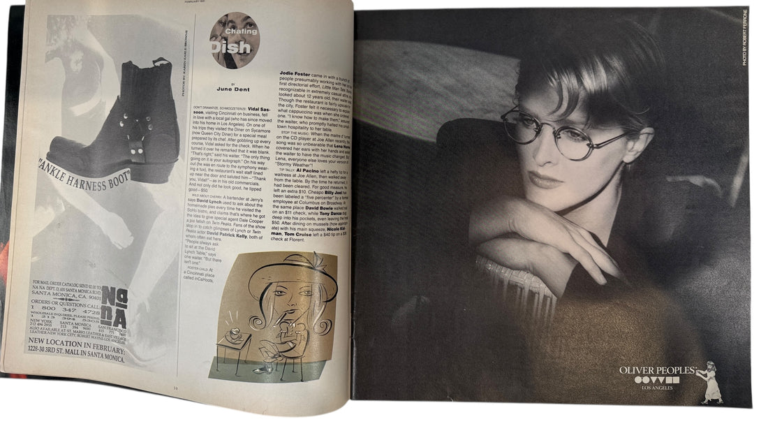 Egg Magazine – February 1991 (Annette Bening & John Cusack Cover)