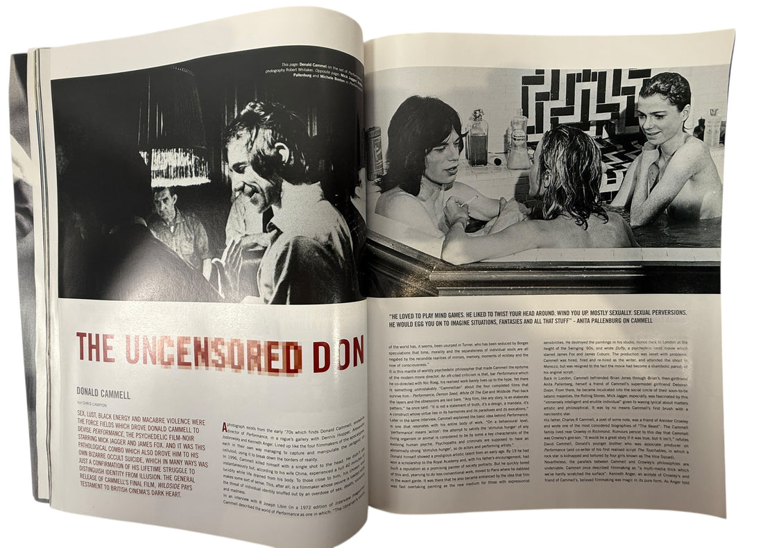 Dazed & Confused | Feb 2000 | Vidal Sassoon & Bobby Gillespie | “Style Icons”, #62