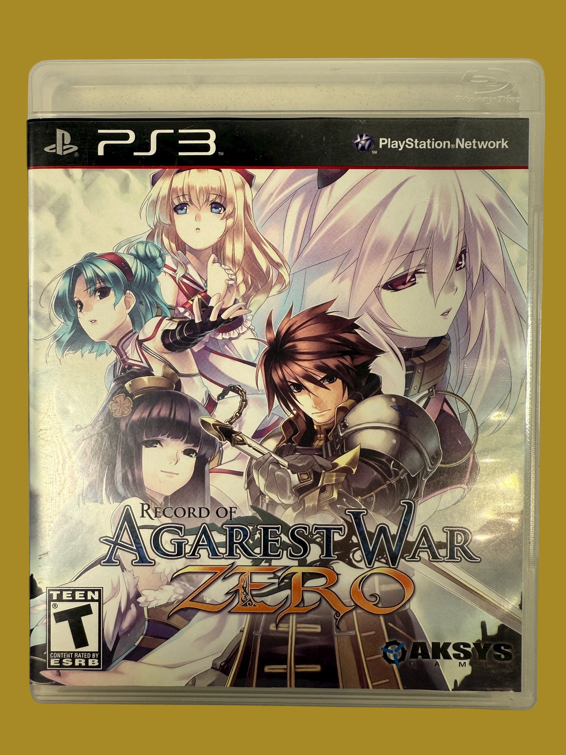 Record of Agarest War Zero – PS3 Complete Aksys Games (2011)