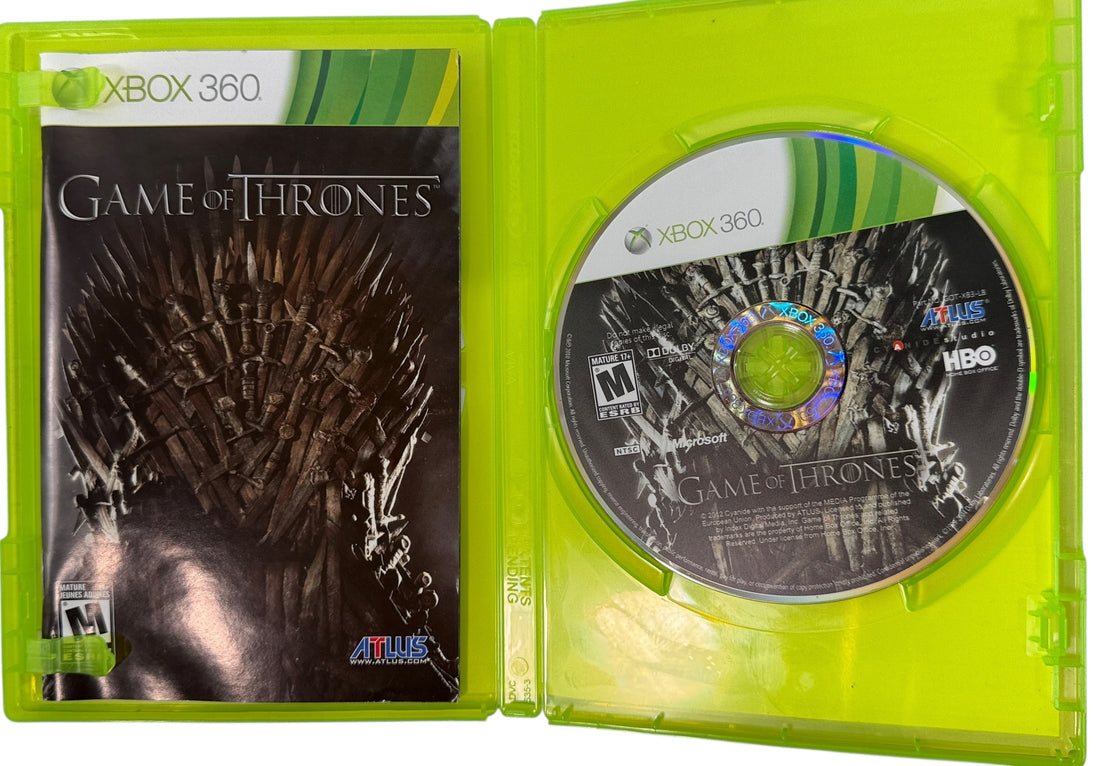 Game of Thrones Xbox 360 – Complete CIB RPG