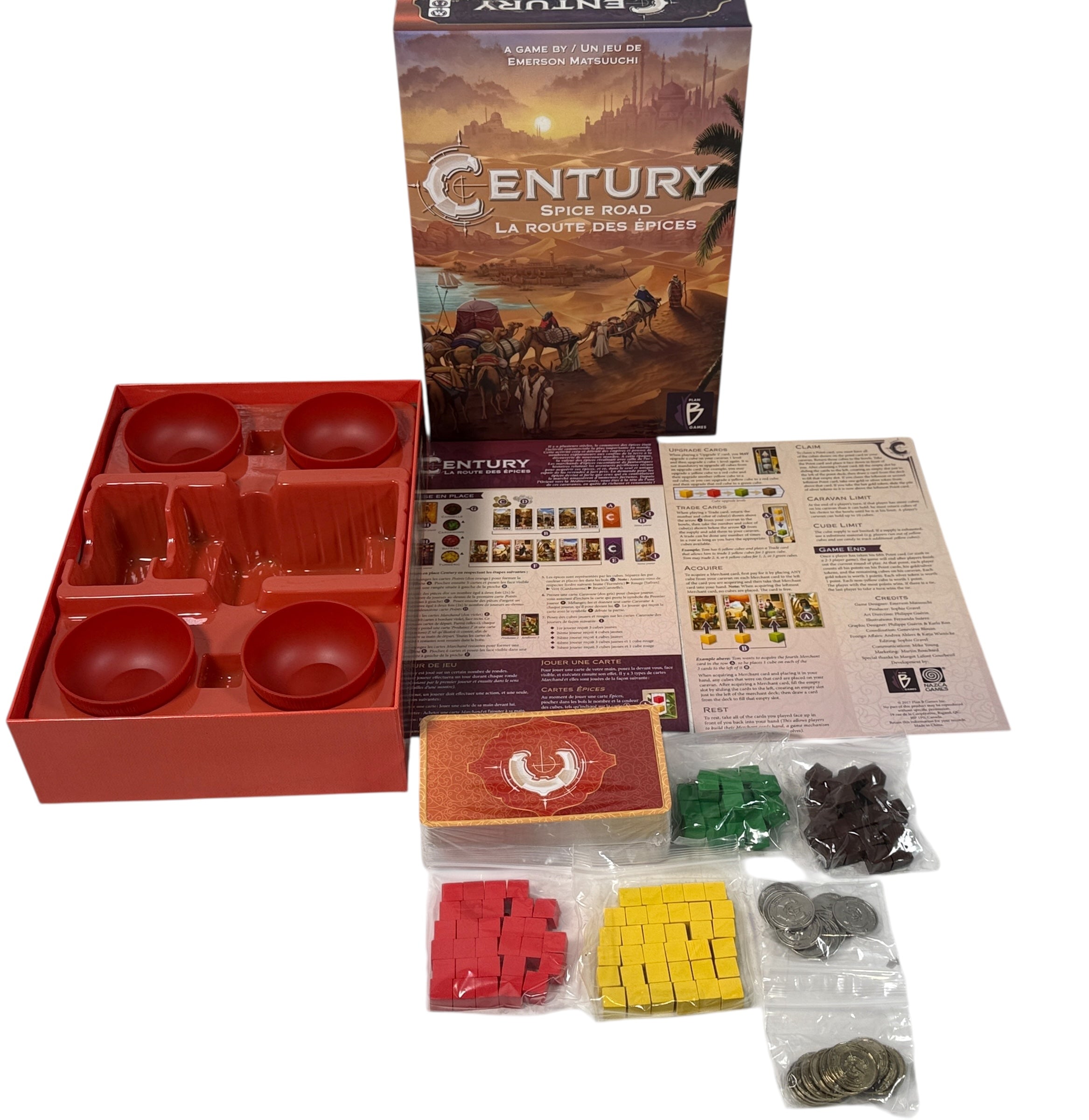 Jeu de plateau Century Spice Road – Plan B Games Strategy Classic