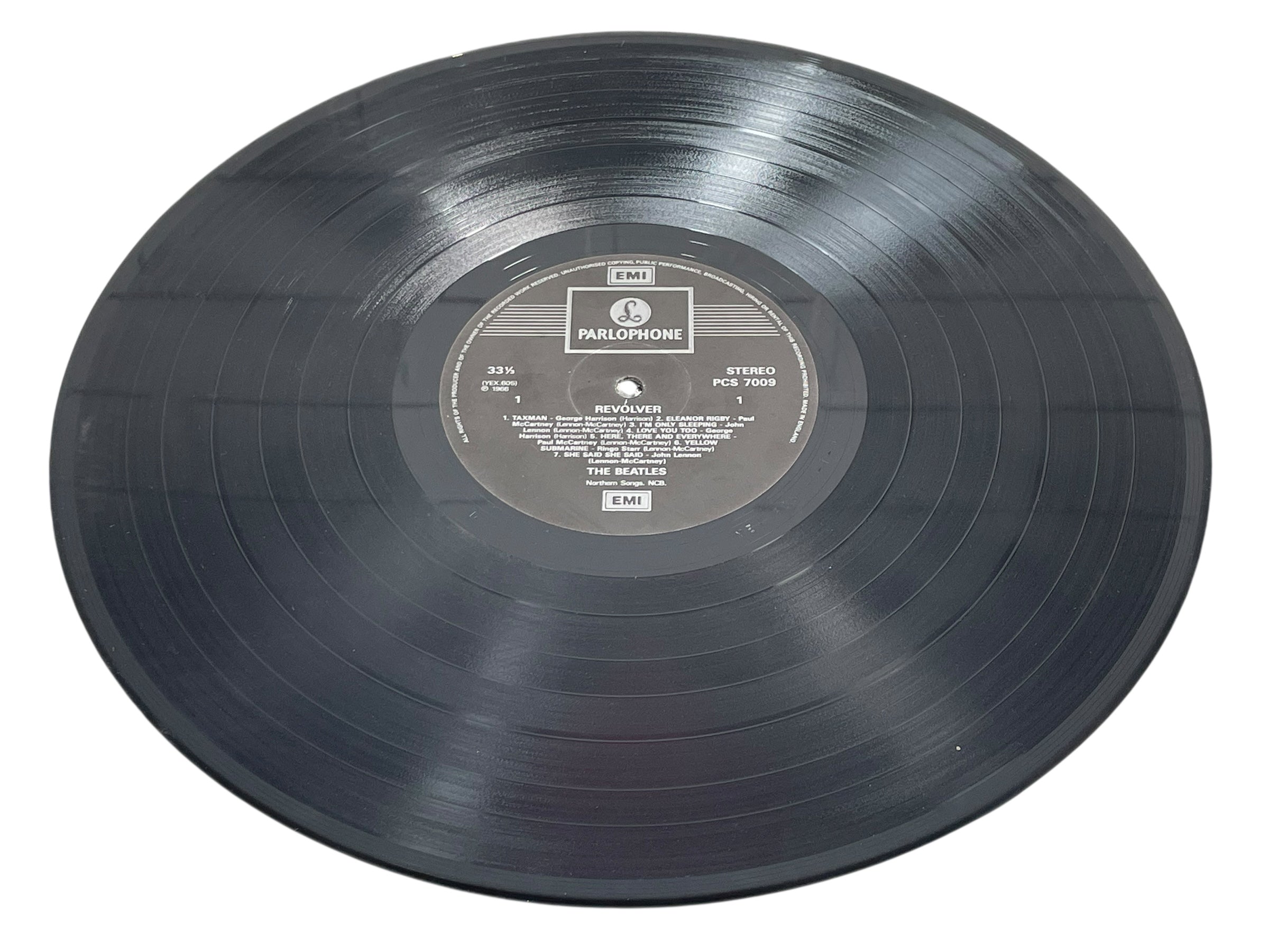 The Beatles – Revolver (UK PCS 7009, F Cover/G Vinyl) Couverture endommagée, Parlophone