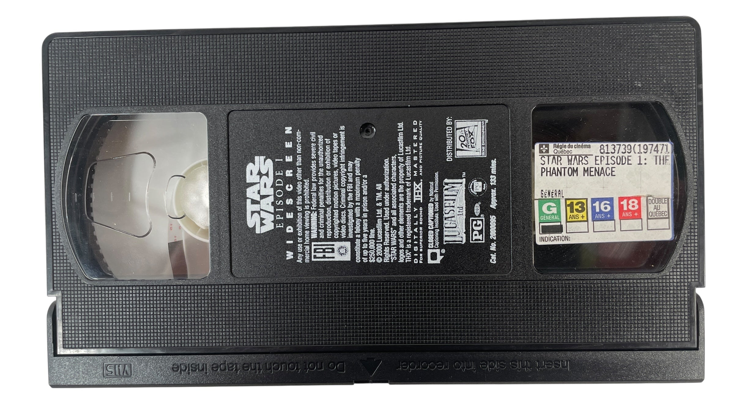 Star Wars Episode I: The Phantom Menace – Widescreen Collector’s Edition VHS Box Set (2000, THX)