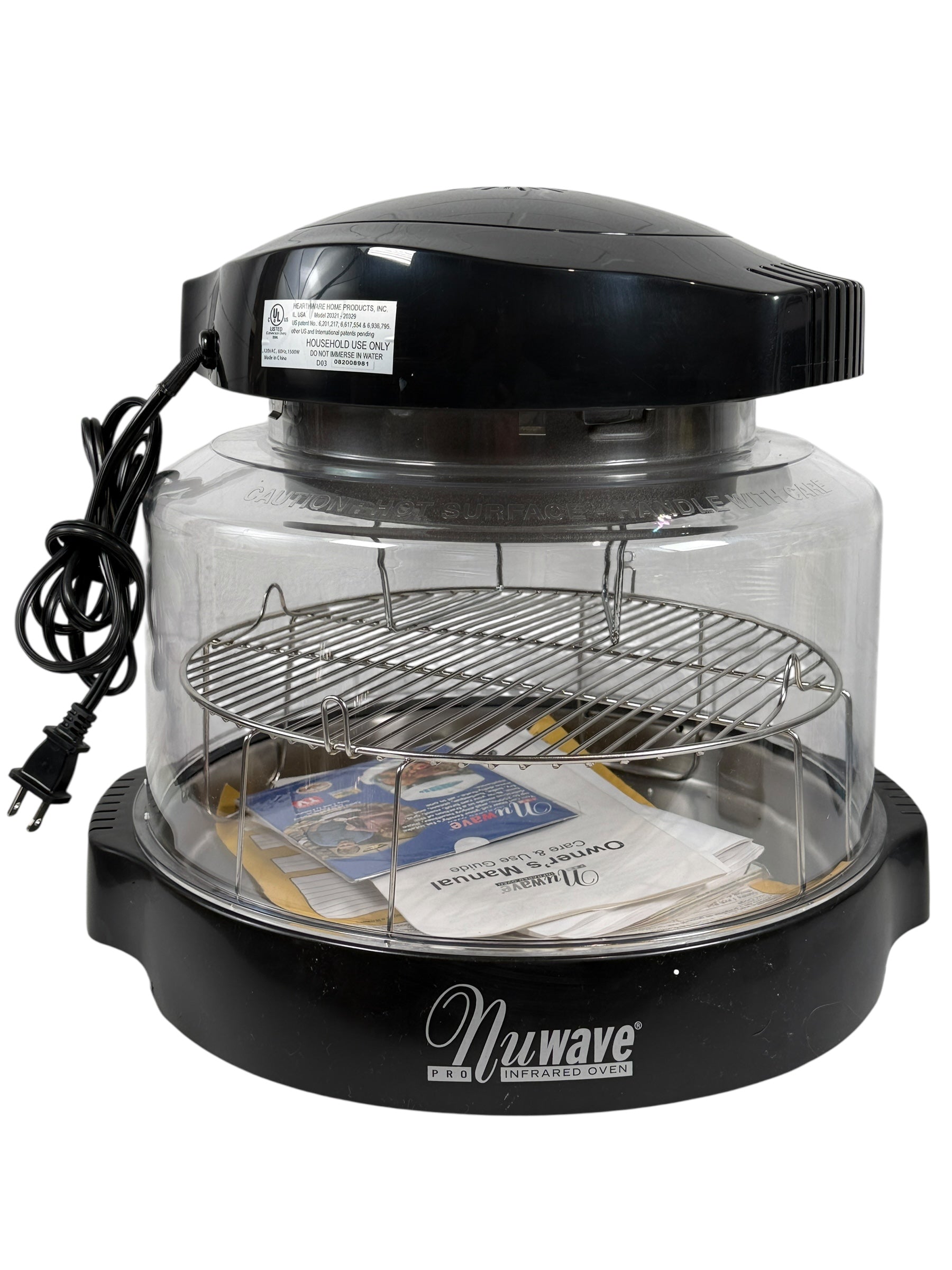 Infrared Pro Plus Oven – NuWave 20602 w/ Stainless Extender, No Carrying Bag