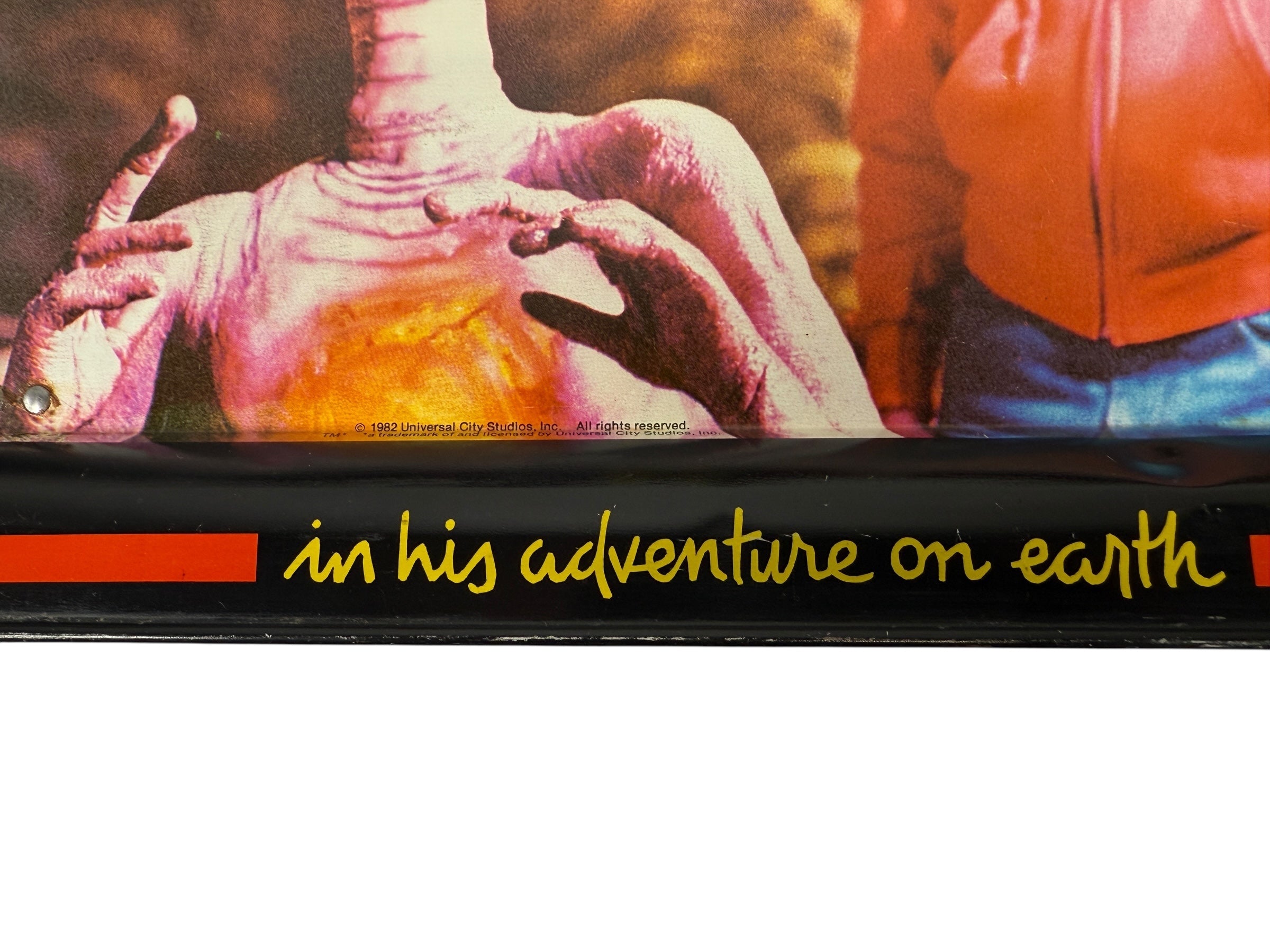 1980s E.T. Metal Collapsible TV Dinner Tray – Vintage 1982