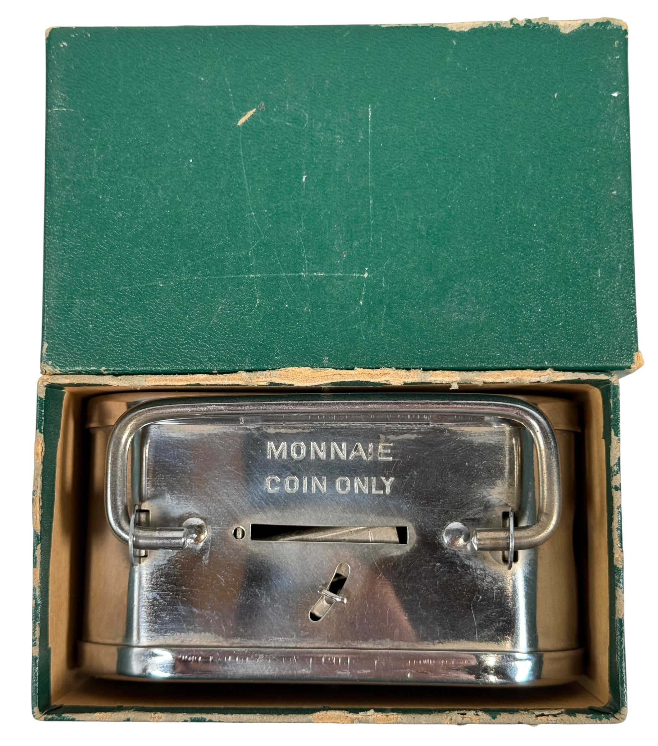 Banque de pièces de monnaie de Montréal du milieu du siècle – Banque d'Épargne (clé manquante)