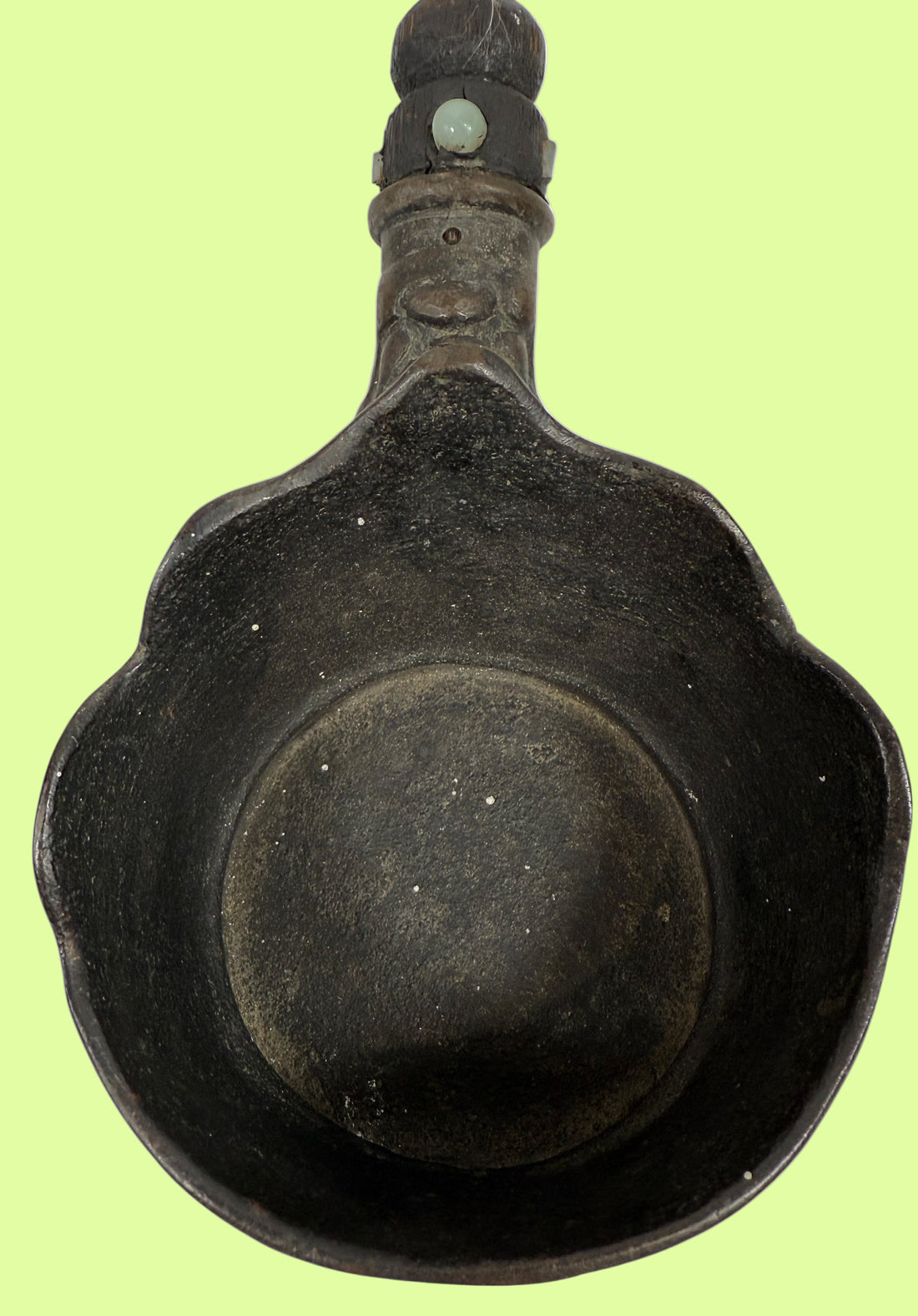 Early-20th Century Chinese Cast Iron Clothes Iron – 8” Reproduction