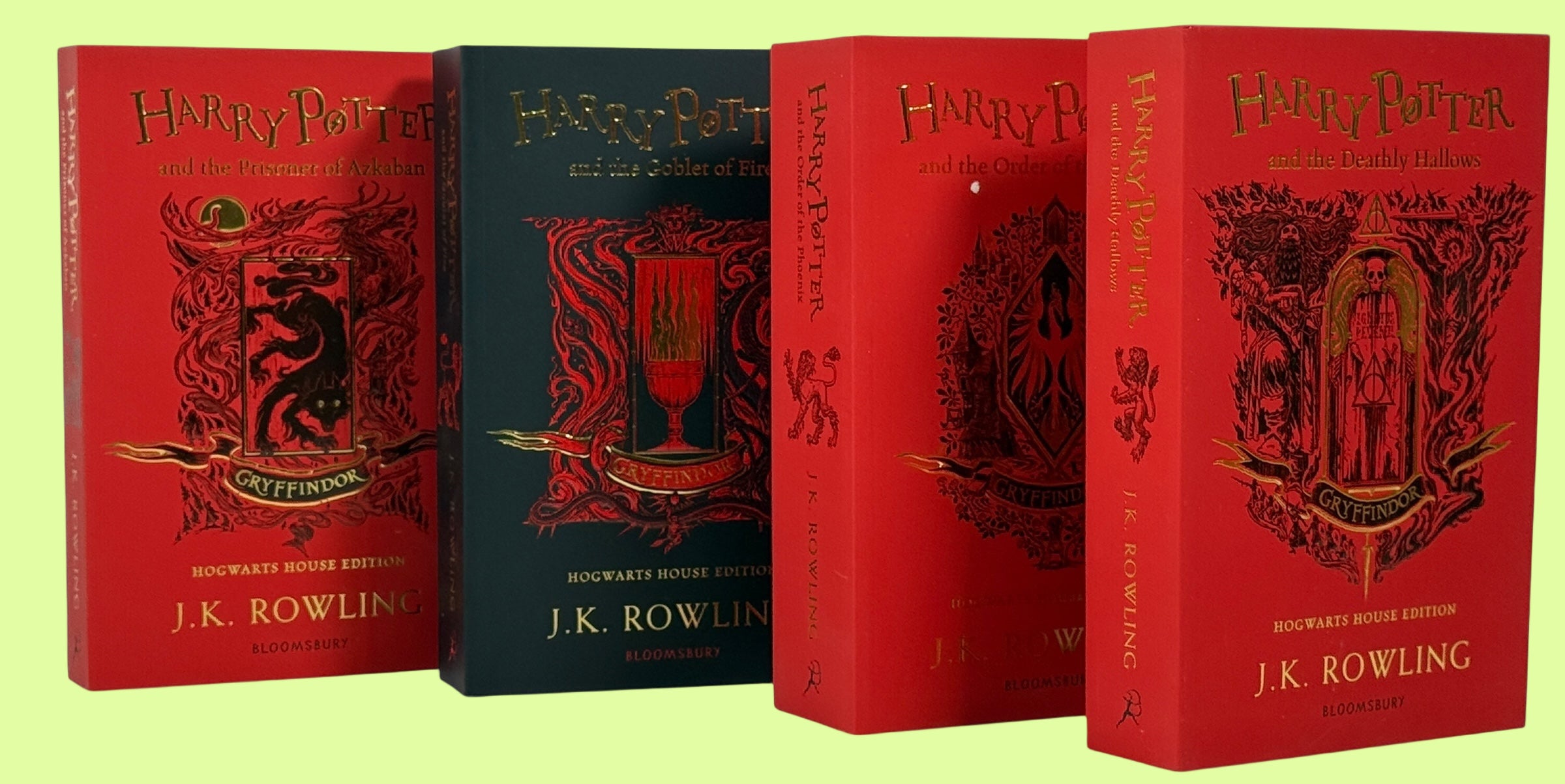Harry Potter Gryffindor House Edition Set – All 7 Books, Near Fine