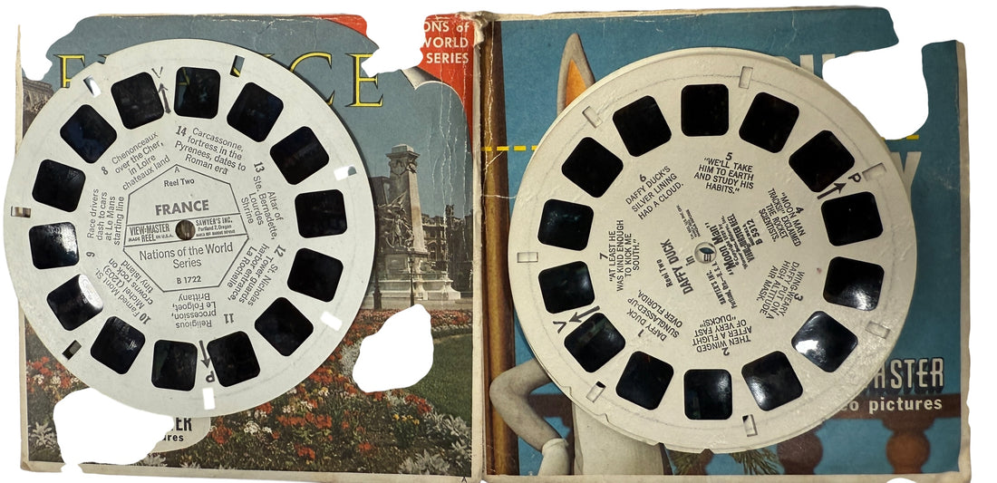 1955 Belgian Model E View-Master – Brown Sawyer’s Stereo Viewer