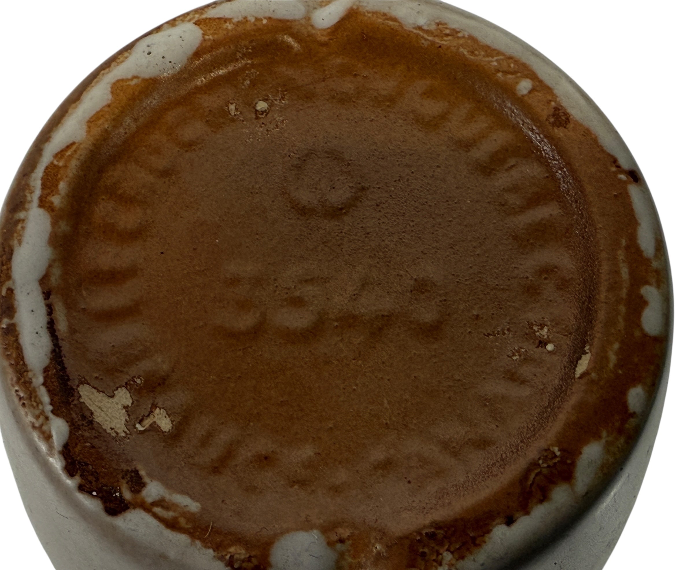 Vase en grès Studio Québec – Fleur de Lys bleue, Le Cruchon de Québec