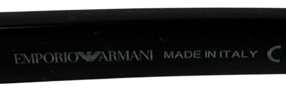 Lunettes de vue Emporio Armani EA9594 – Modèle 807 Noir 53–14–140 Fabriquées en Italie