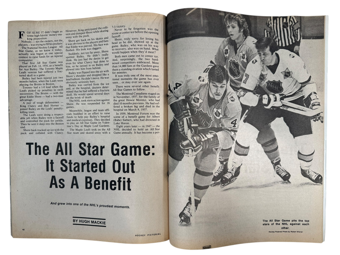 Vintage 1974 Hockey Pictorial – Bobby Orr Cover (No Poster)