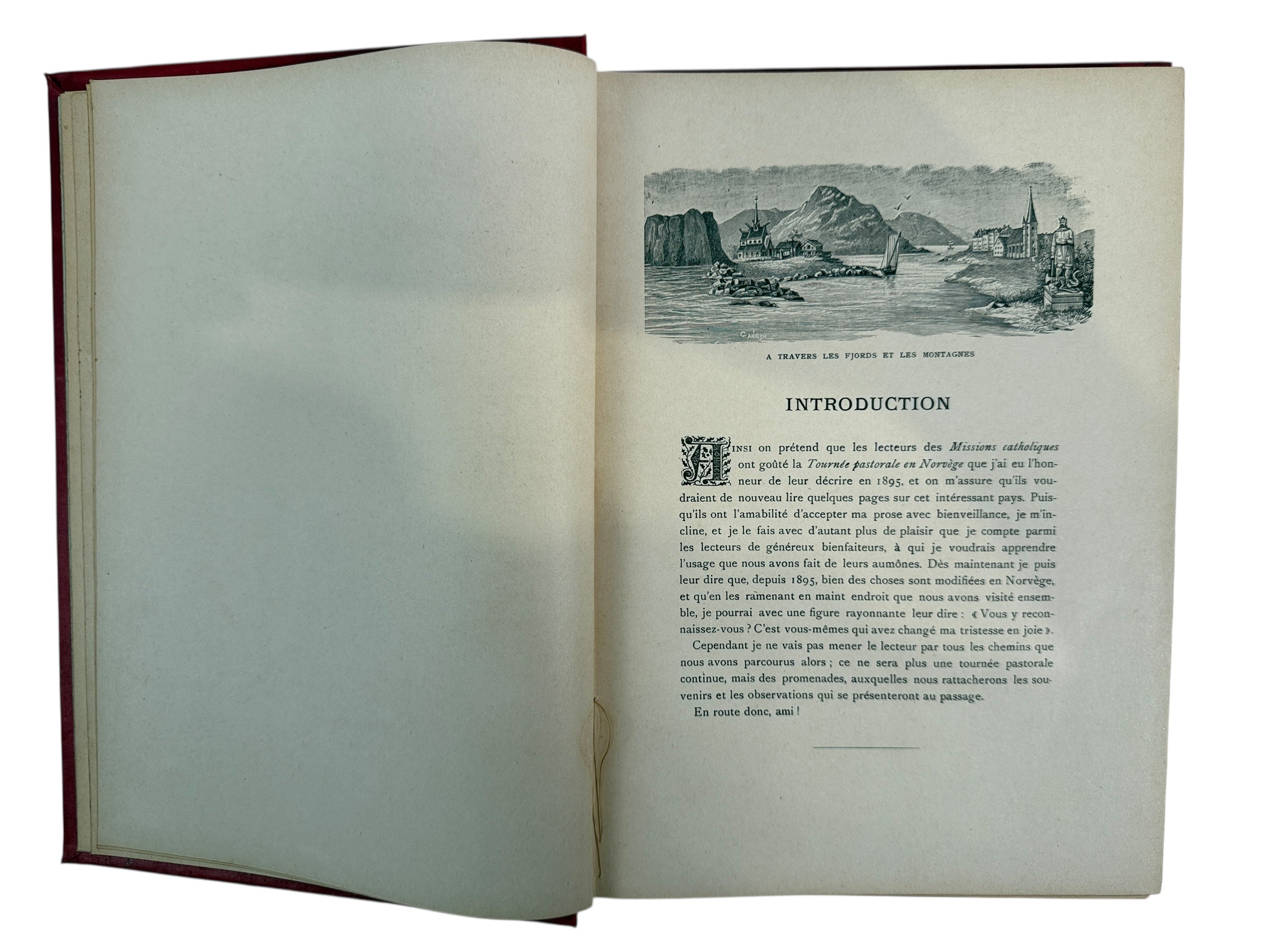Promenades en Norvège – Livre de voyage illustré Fallize des années 1890
