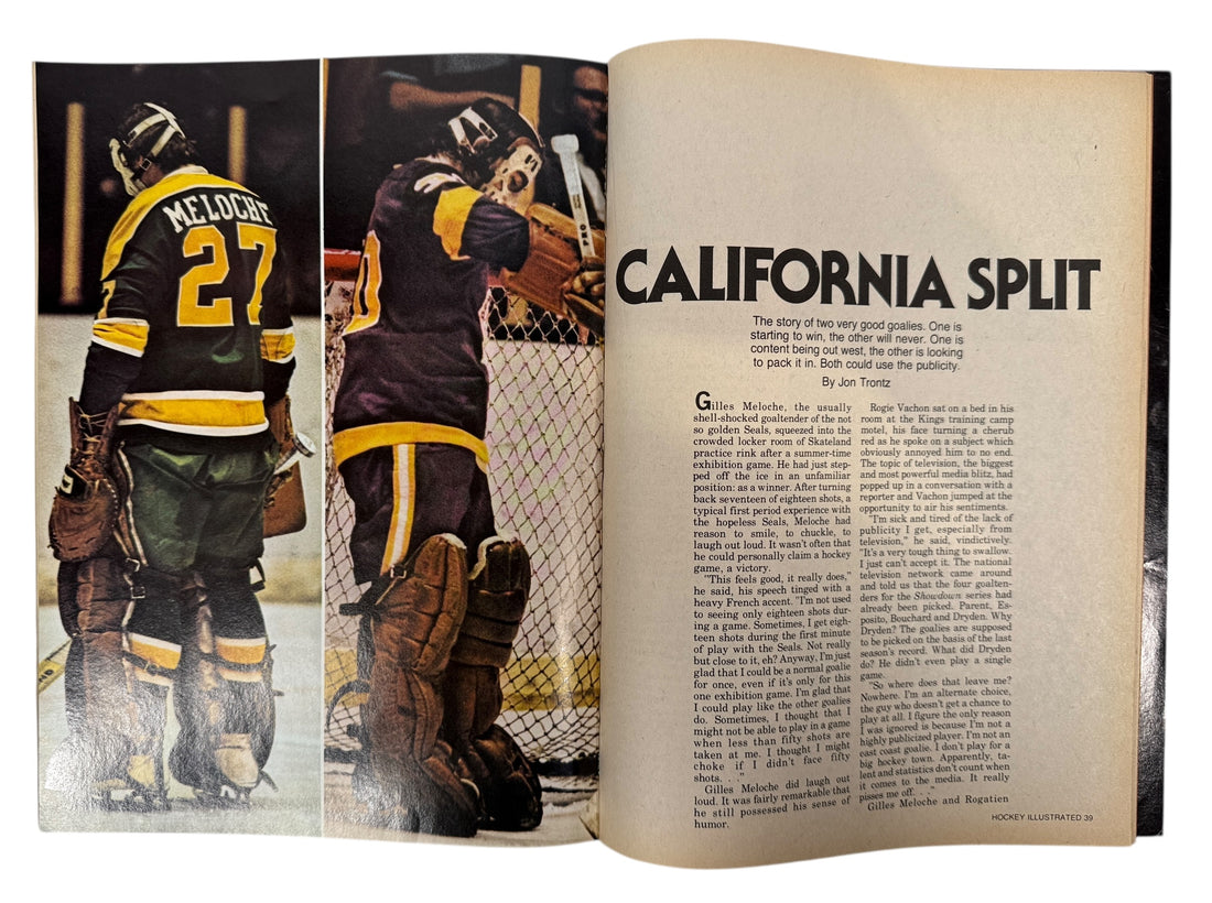 Hockey Illustrated Magazine – Bobby Orr Cover, Jan 1975