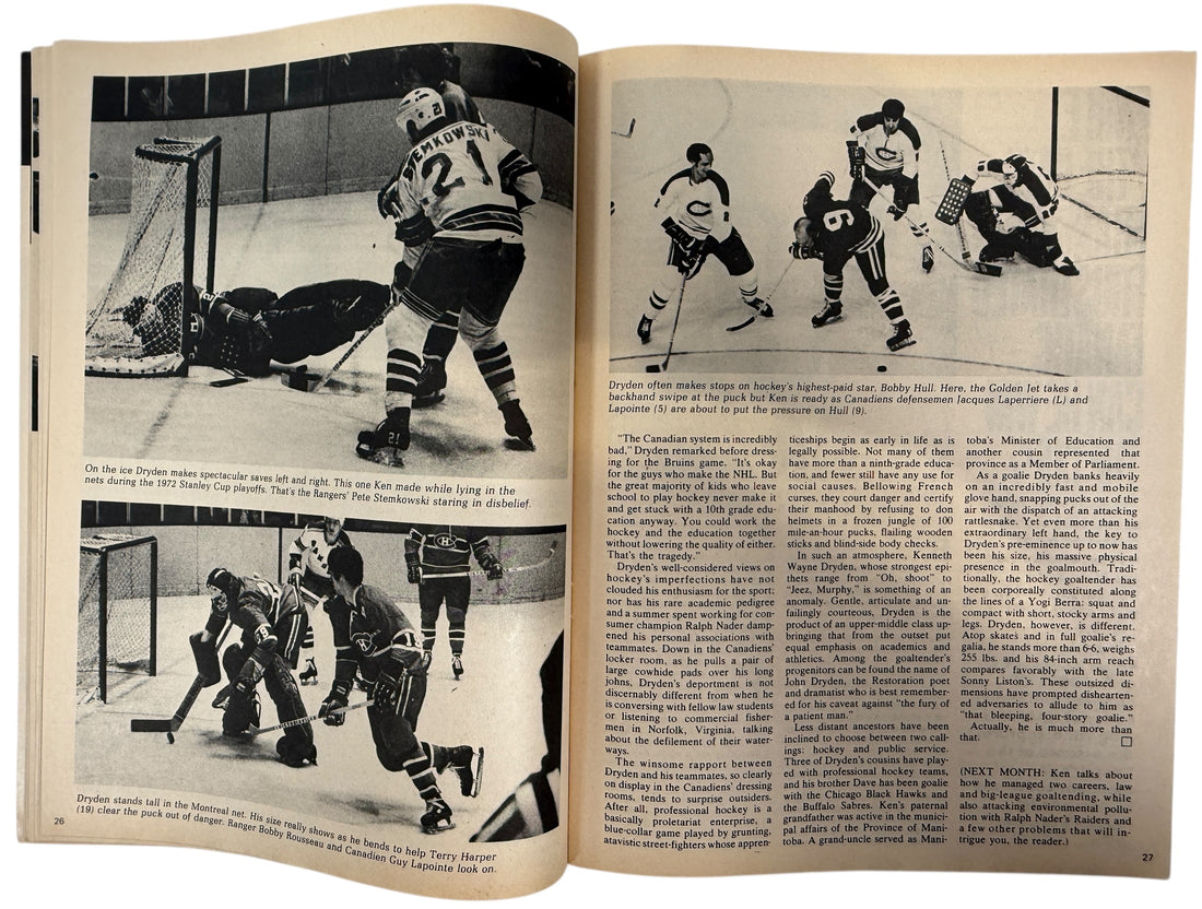 1972 Action Sports Hockey – Bobby Orr & Brad Park Issue