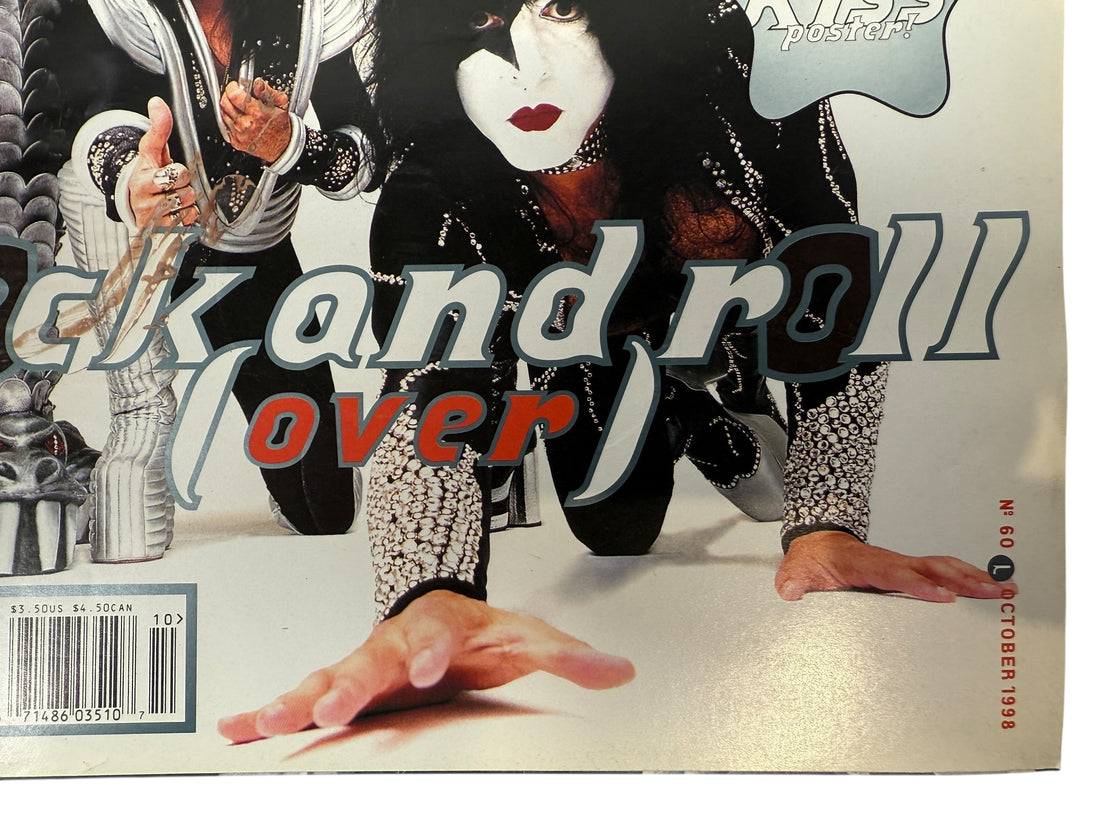 Ray Gun Magazine No.60 – KISS Cover 6th Anniversary (1998) W/ Poster