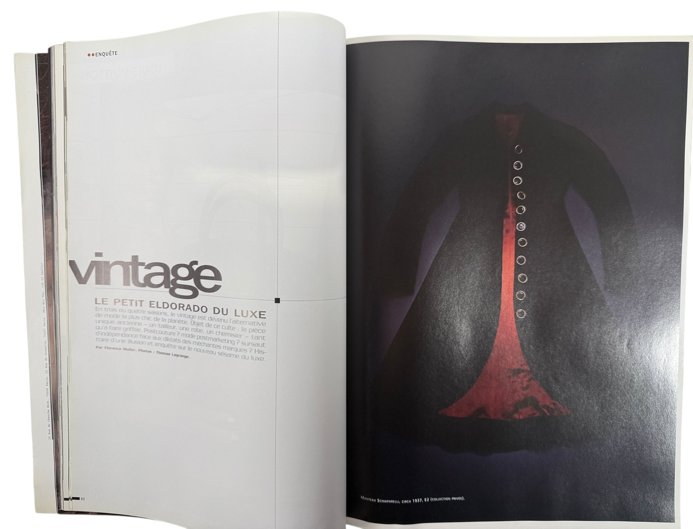 Mixt(e) Magazine n°13 Printemps 2001 – Publicités Givenchy et Versace