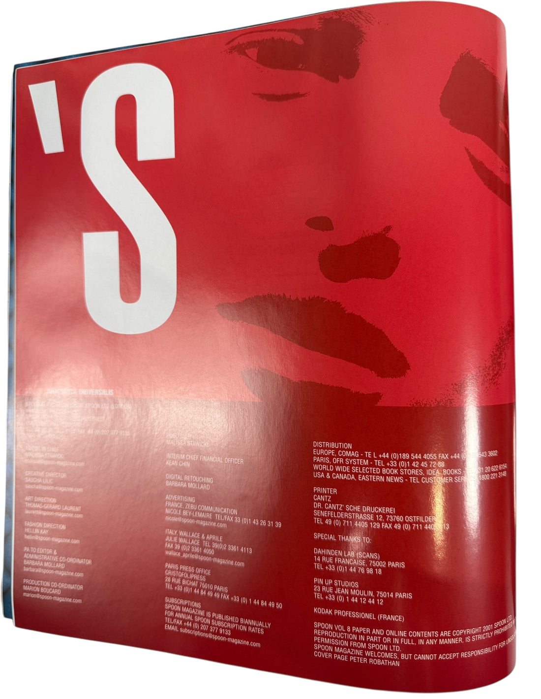 Spoon Magazine Volume 8 (2001) –  Collectible, Anatomica Universalis