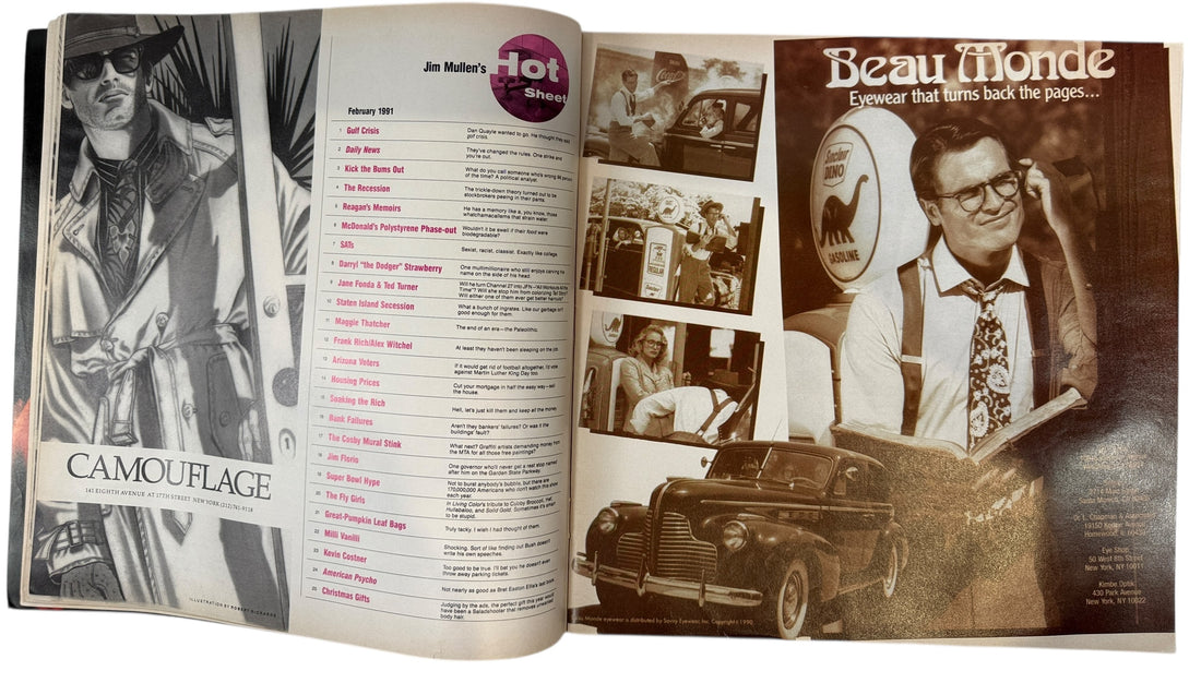 Egg Magazine – February 1991 (Annette Bening & John Cusack Cover)