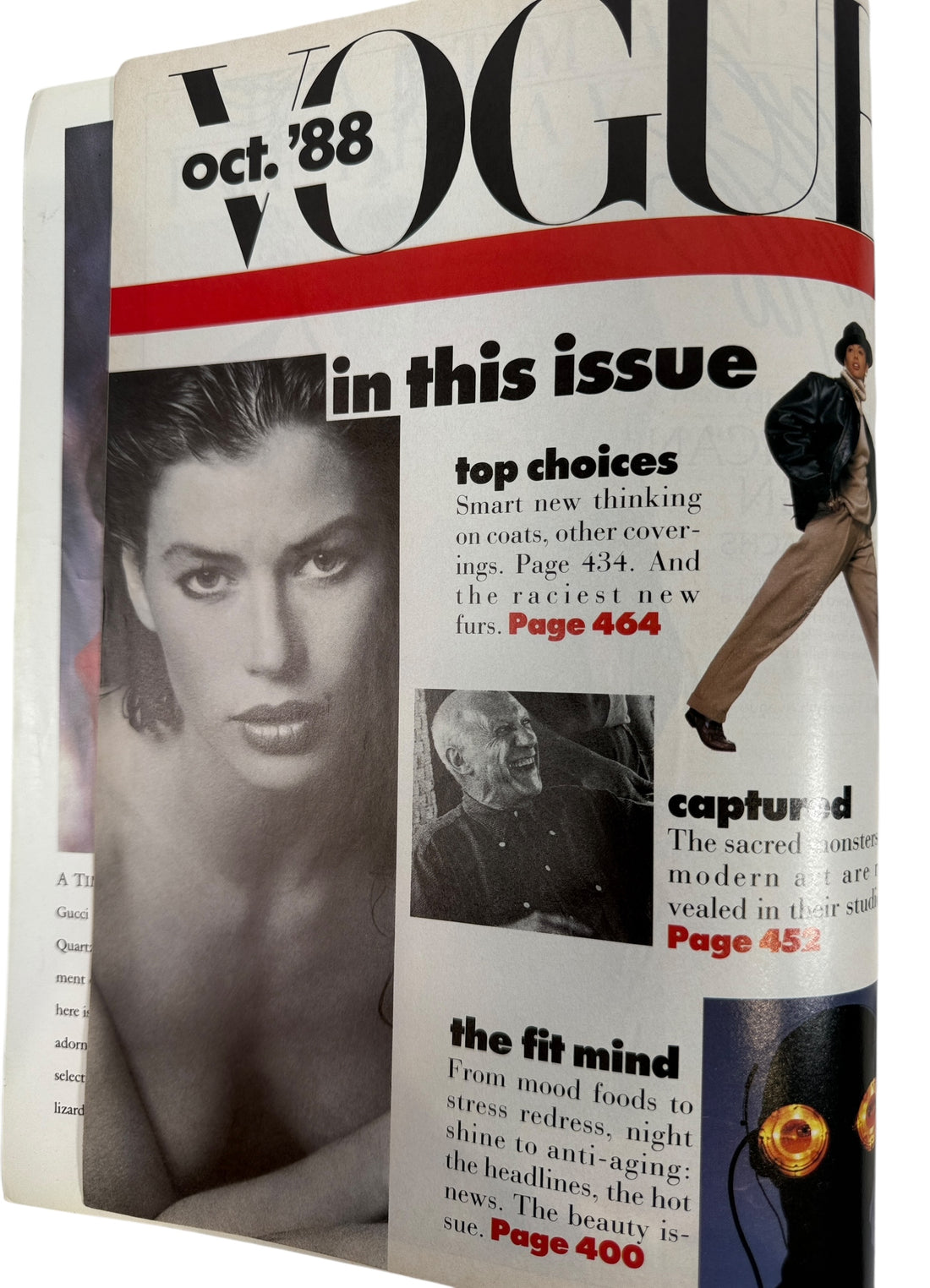 1988 Vogue October – Kara Young Cover “Super Beauty” Issue