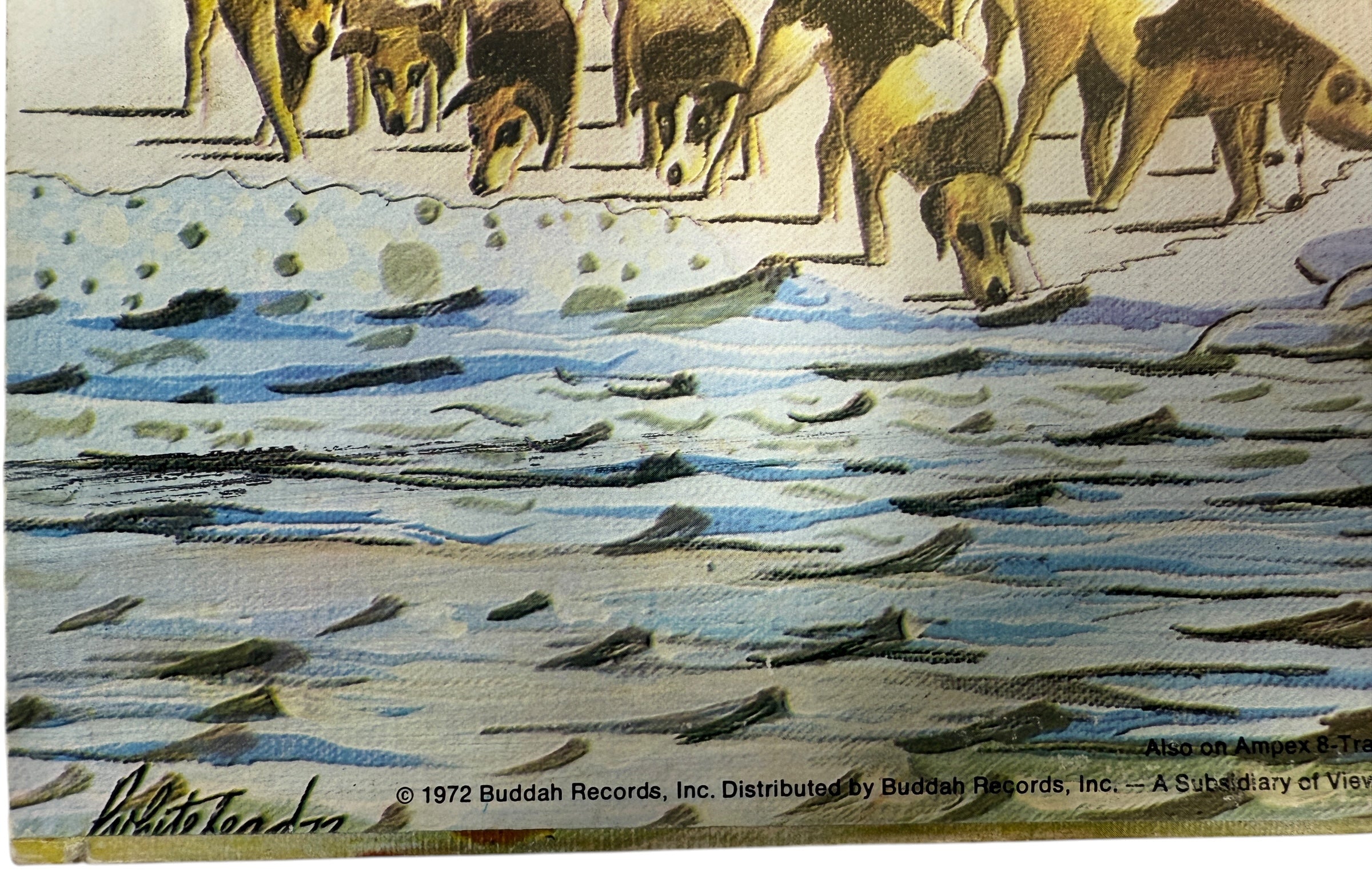 Genesis – Foxtrot (1972, Charisma CAS 1058, Pink Mad Hatter Label) NM - VG-Album