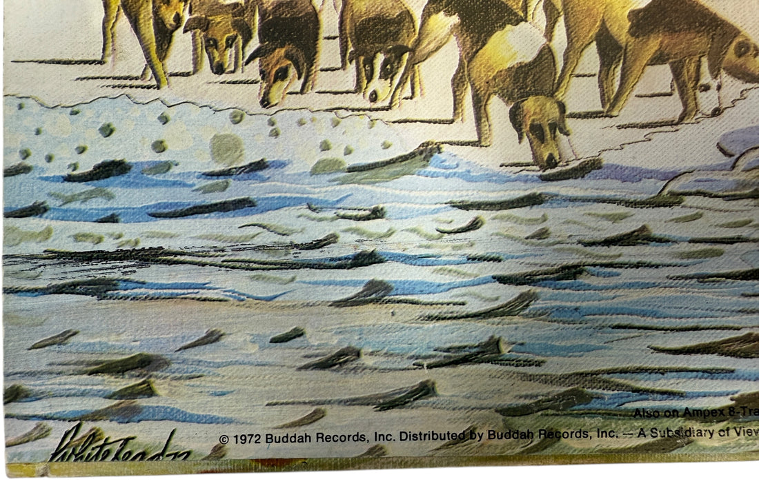 Genesis – Foxtrot (1972, Charisma CAS 1058, Pink Mad Hatter Label) NM - VG-Album