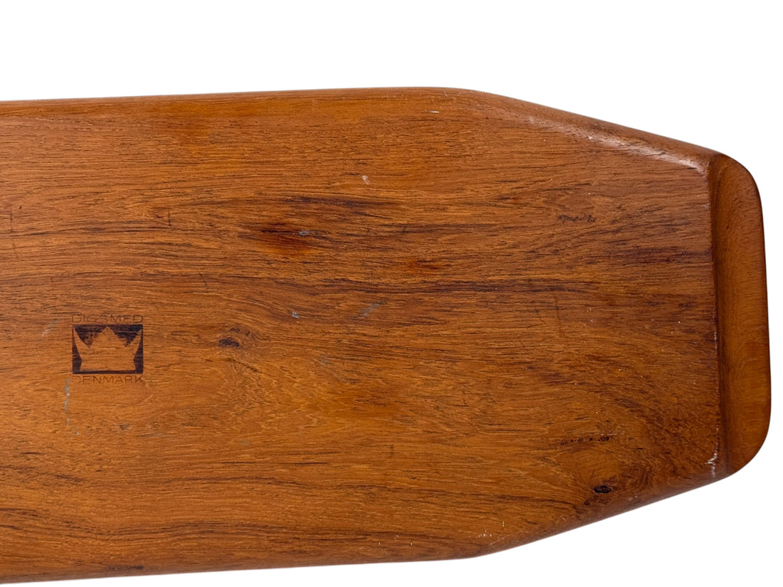 Vintage Digsmed Danish Teak Serving Tray – 22.5 Inch Rectangular Board