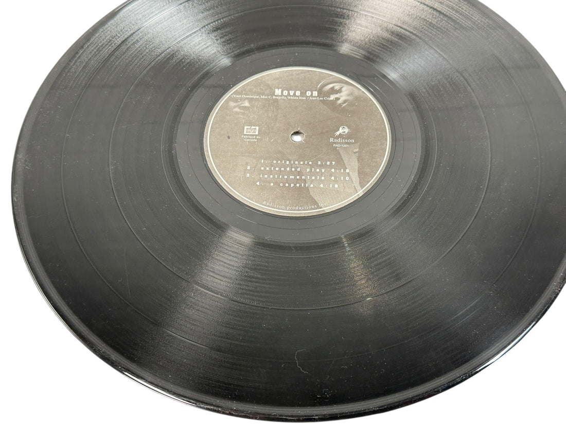 Radisson Pas d’chilling Move On 12” Canadian Hip Hop Single