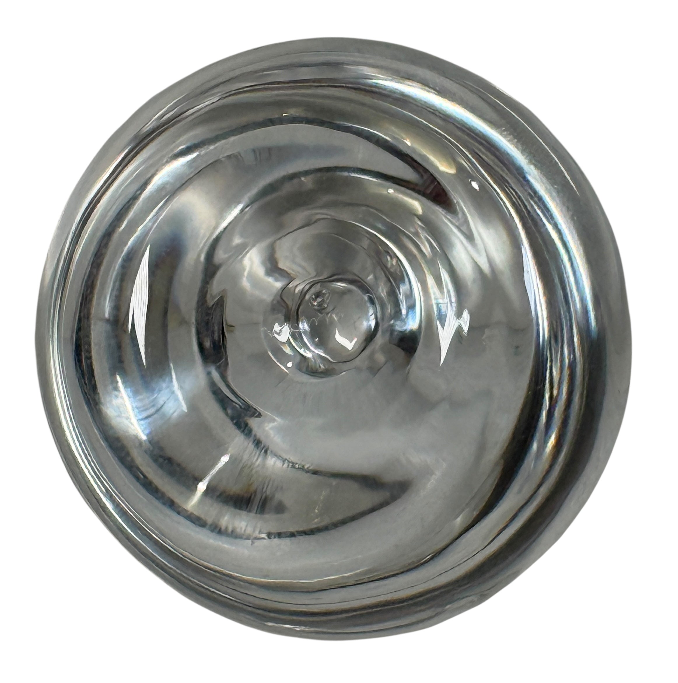 Steuben Hand-Blown Crystal Glass Fig,  Paperweight, Signed USA