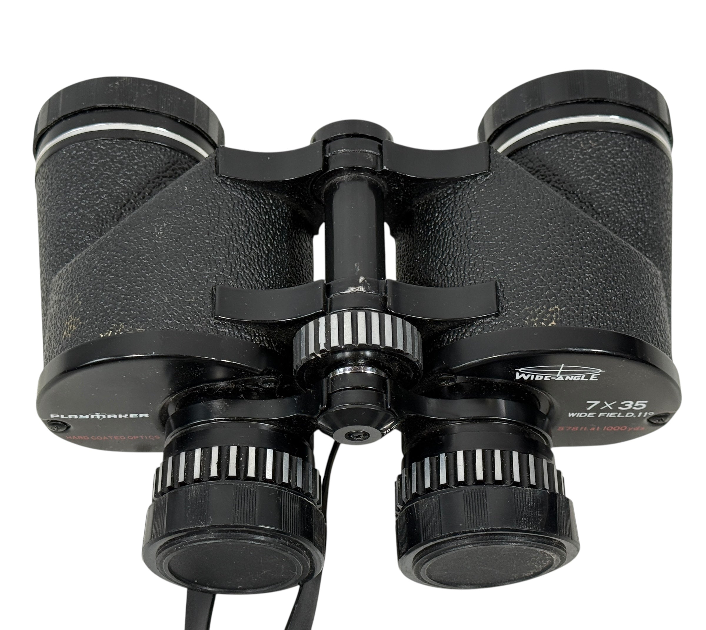 Vintage Wide-Angle 7×35 Binoculars Hard-Coated Optics with Case