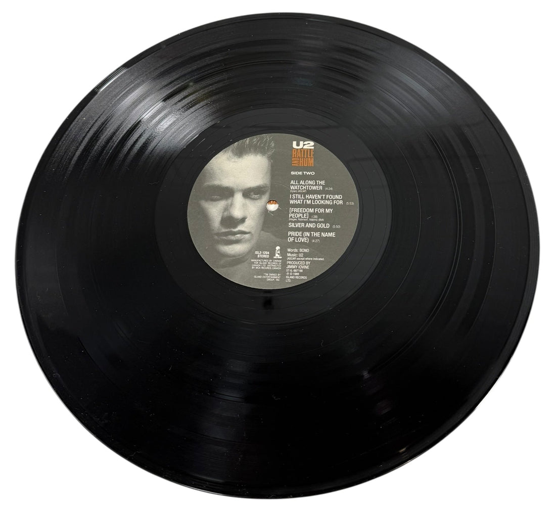 U2 – Rattle and Hum 2xLP (1988) – Island Records (ISL2-1204), Canadian Pressing