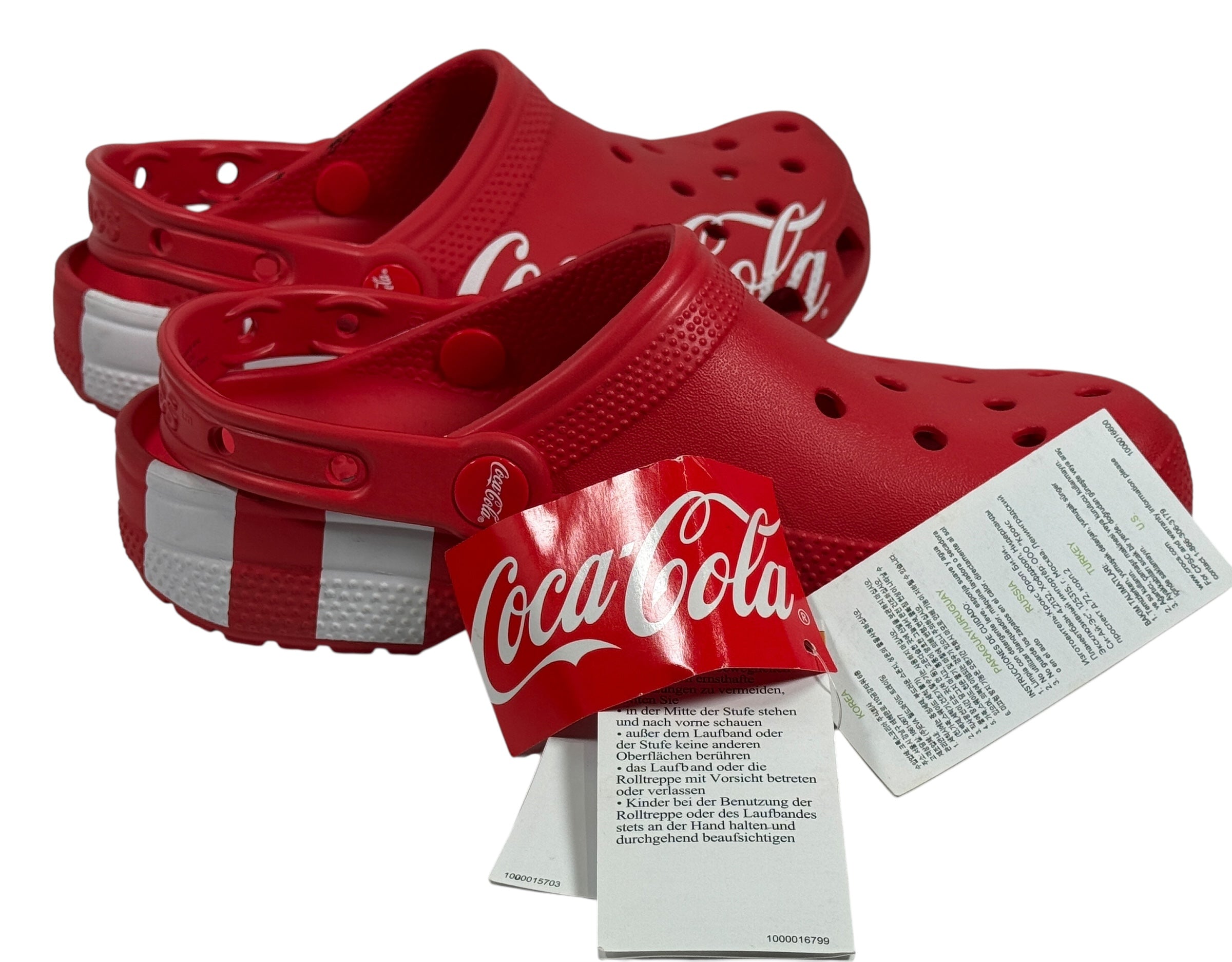 Coca-Cola × Crocs Classic Clogs – Limited Edition – Unisex Sizing