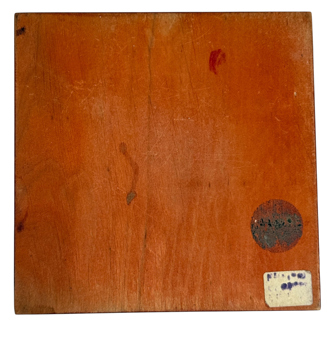 Coffret à bijoux vintage en bois sculpté – Style art populaire, années 1960-1970