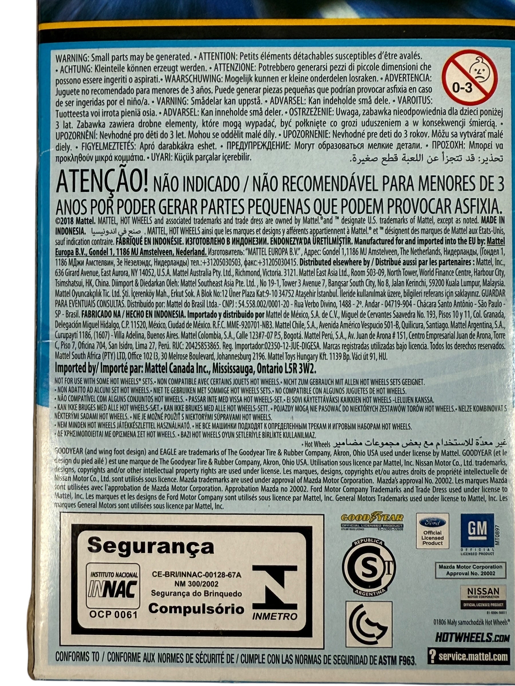 Hot Wheels Nightburnerz 5-Pack – Mint Sealed, JDM Edition 2018