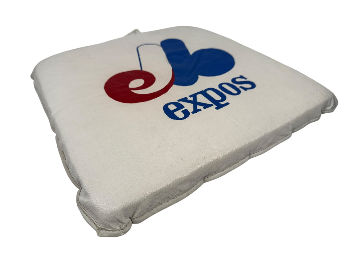 Coussin de siège vintage des Expos de Montréal – Lullaby Products Canada