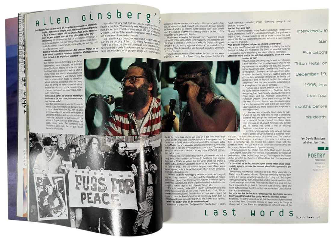 Black Book Magazine Summer 1998 – Willem Dafoe Cover Issue