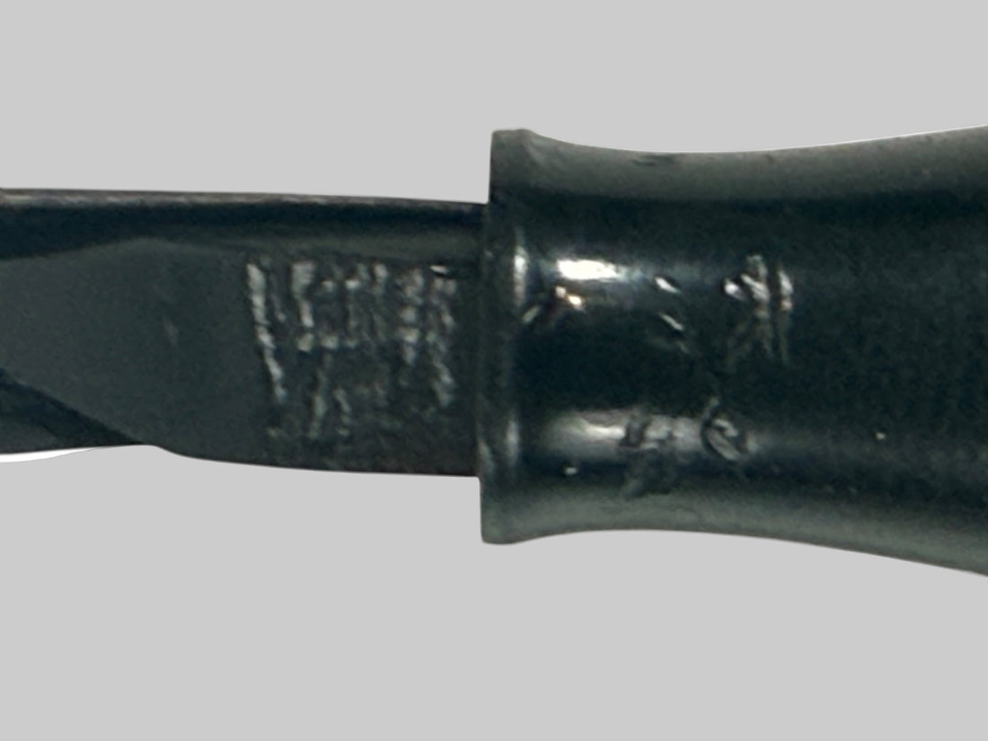 Stylo plume Epenco vintage – Celluloïd marbré bordeaux, plume fine